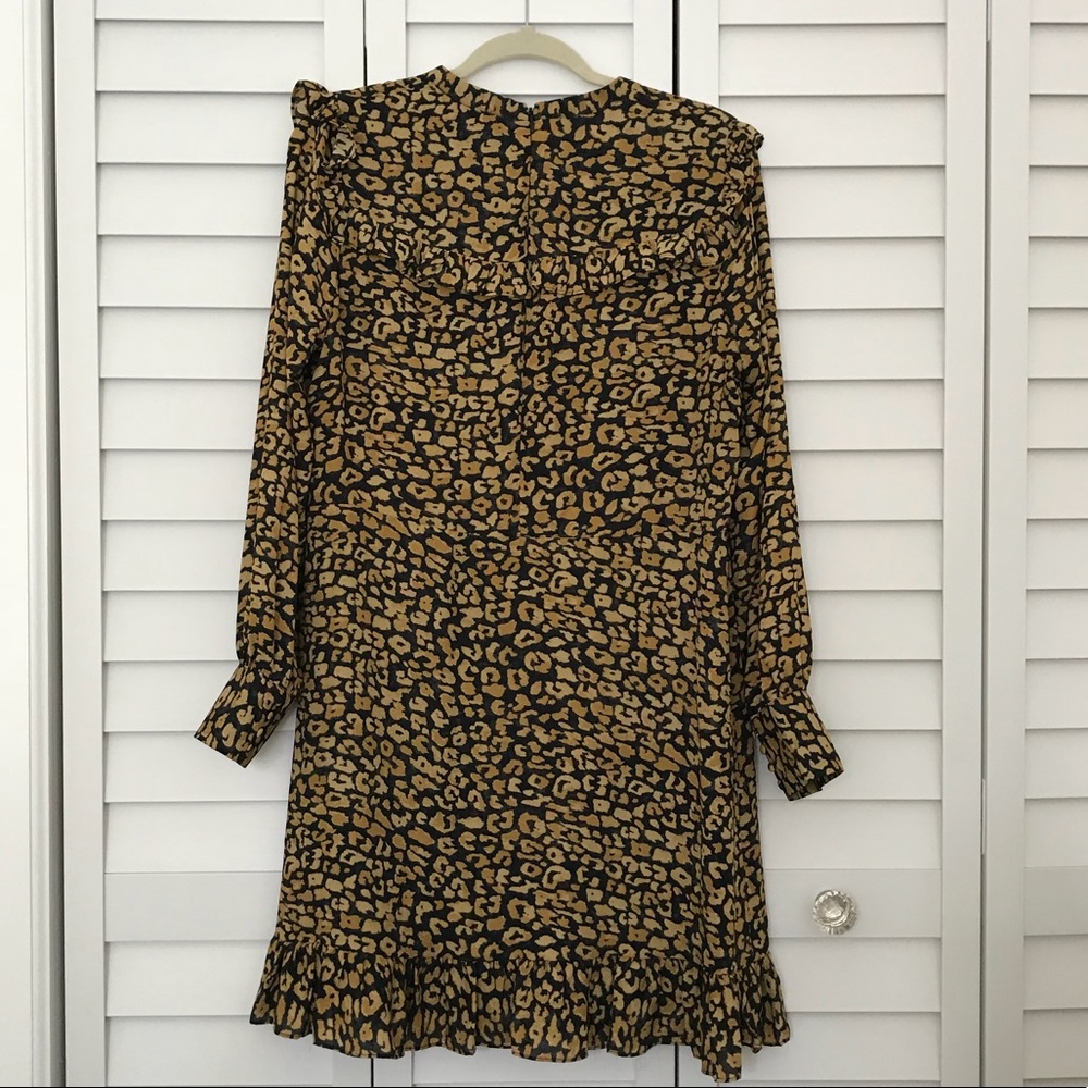 Who What Wear for Target Leopard Ruffle Dress
